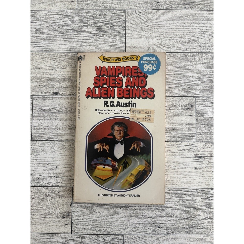 Which Way Books #2 Vampires, Spies and Alien Beings
